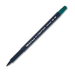 Caran d'Ache Fibralo Brush Marker - Peacock Green