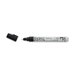 Pebeo Acrylic Marker - White, 0.7 mm, Fine Nib