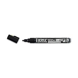 Pebeo Acrylic Marker - Black, 1.2 mm, Bullet Nib