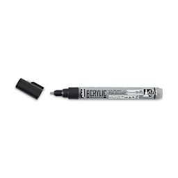 Pebeo Acrylic Marker - Grey, 1.2 mm, Bullet Nib