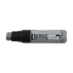 Pebeo Acrylic Marker - Grey, 5-15 mm, Flat Nib