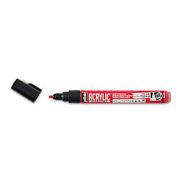 Pebeo Acrylic Marker - Red, 1.2 mm, Bullet Nib