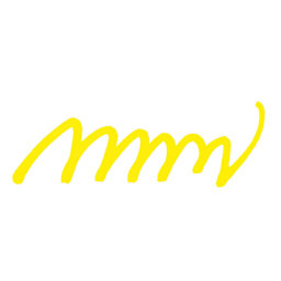 Pebeo Acrylic Marker - Yellow, 1.2 mm, Bullet Nib swatch