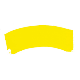 Pebeo Acrylic Marker - Yellow, 5-15 mm, Flat Nib swatch