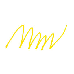 Pebeo Acrylic Marker - Dark Yellow, 0.7 mm, Fine Nib swatch