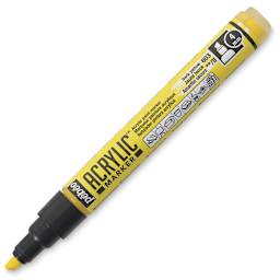 Pebeo Acrylic Marker - Dark Yellow, 4 mm, Chisel Nib
