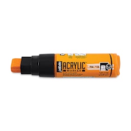 Pebeo Acrylic Marker - Light Orange, 5-15 mm, Flat Nib
