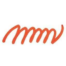 Pebeo Acrylic Marker - Orange, 4 mm, Bullet Nib swatch