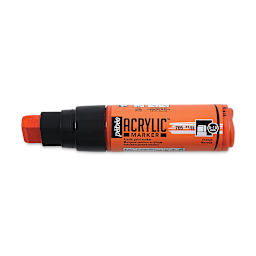 Pebeo Acrylic Marker - Orange, 5-15 mm, Flat Nib