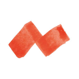 Pebeo Acrylic Marker - Fluorescent Orange, 5-15 mm, Flat Nib swatch