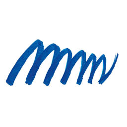 Pebeo Acrylic Marker - Cyan, 4 mm, Chisel Nib swatch