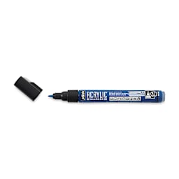 Pebeo Acrylic Marker - Cyan, 0.7 mm, Fine nib