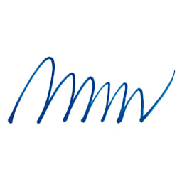 Pebeo Acrylic Marker - Cyan, 0.7 mm, Fine nib swatch