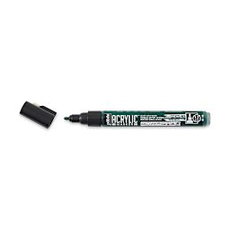 Pebeo Acrylic Marker - Dark Green, 1.2 mm, Bullet Nib