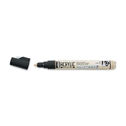 Pebeo Acrylic Marker - Beige, 4 mm, Bullet Nib
