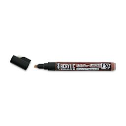 Pebeo Acrylic Marker - Burnt Sienna, 4 mm, Chisel Nib