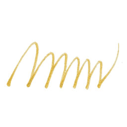 Pebeo Acrylic Marker - Precious Gold, 0.7 mm, Fine Nib swatch