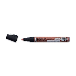 Pebeo Acrylic Marker - Precious Copper, 4 mm, Chisel Nib