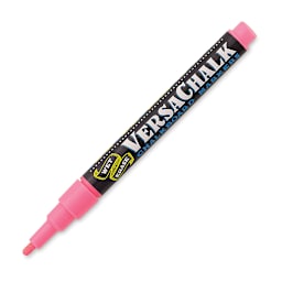 VersaChalk Wet Erase Liquid Chalk Markers - Set of 8, Neon Colors, Fine Tip, single capless marker