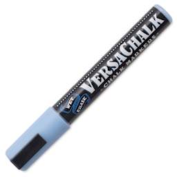 VersaChalk Wet Erase Liquid Chalk Marker - Classic Periwinkle Blue, 5 mm, Bold Tip, cap on