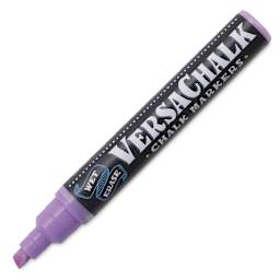 VersaChalk Wet Erase Liquid Chalk Marker - Vivid Wicked Violet, 5 mm, Bold Tip, cap off