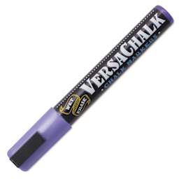 VersaChalk Wet Erase Liquid Chalk Marker - Metallic Amethyst, 5 mm, Bold Tip, cap on