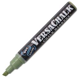 VersaChalk Wet Erase Liquid Chalk Marker - Classic Sage Green, 5 mm, Bold Tip, cap off