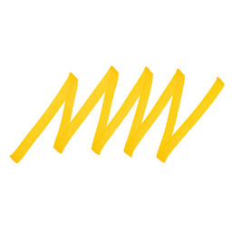 Edding Permanent Marker Yellow, 3300, Chisel Nib, 1-5 mm swatch