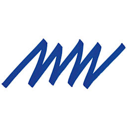 Edding Permanent Marker - Blue, 3300, Chisel Nib, 1-5 mm swatch