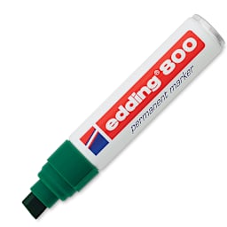 Edding Permanent Marker - Green, 800, Chisel Nib, 4-12 mm