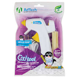 AdTech Cool Tool Super Low Temp Mini Glue Gun front of packaging