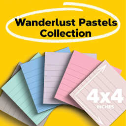 Wanderlust Pastel Collection, 4" x 4"