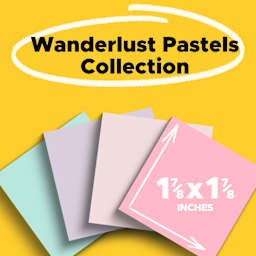 Wanderlust Pastels Collection, 1-7/8" x 1-7/8"