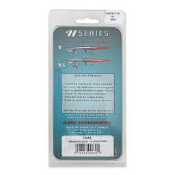 Paasche Model H Single Action Airbrush - H-5 without Accessories - back of packaging