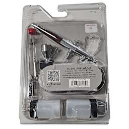 Paasche Model VL Double Action Airbrush - Complete Set, back of packaging