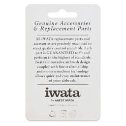 Iwata Hi-Line and High Performance Plus Airbrush Needle Cap - H3, back of packaging