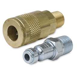 Iwata Airbrush 1/4" Quick Disconnect Set - 2 Pieces