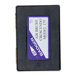 Badger Crescendo 175 Double Action Airbrush - Medium Tip Set, 175-2 (top of closed box)