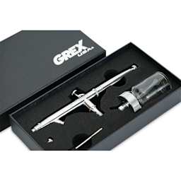 Grex Genesis Essential Set Double Action Airbrush - XBi5-ES, Siphon Feed, 0.5 mm (Close-up in package)