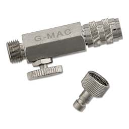 Grex Airbrush Quick Connect - Micro Air Control Valve Set, G-MAC
