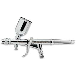 Iwata Hi-Line Airbrush - Side View of HP-TH 1/2 Oz, 0.5mm Nozzle 
