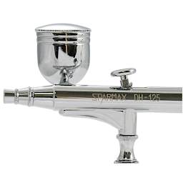 Sparmax DH125 Airbrush - Airbrush shown with Color Cup
