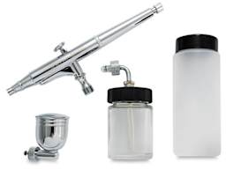 Sparmax DH125 Airbrush - Components of Kit shown

