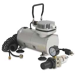 SilentAire Scorpion I Airbrush Compressor - Single Piston