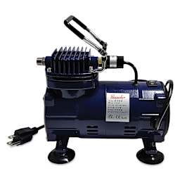 Paasche Air Compressor - 1/5 Horsepower, D500 - side view