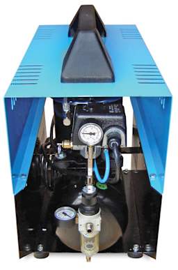 Super Silent DR-500 Compressor - Front view of Compressor