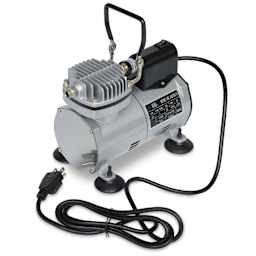 Badger Airstorm Compressor, power cord laid out