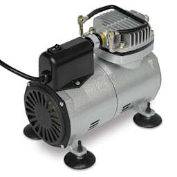 Badger Airstorm Compressor, back of compressor