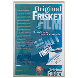 Original Frisket Film - Front of package of Matte finish sheets