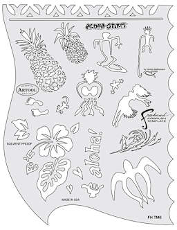 Tiki Master - Top view of Aloha Spirit Template